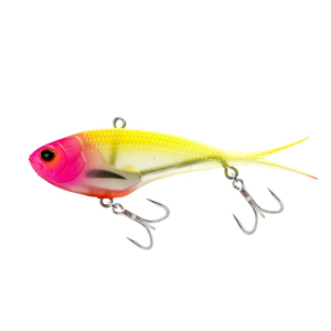 Nomad Design Vertrex Max 95mm 25g Soft Vibe Fishing Lure Disco Bits