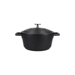 Mastercraft Casserole Dish Cast Aluminium 20cm Black