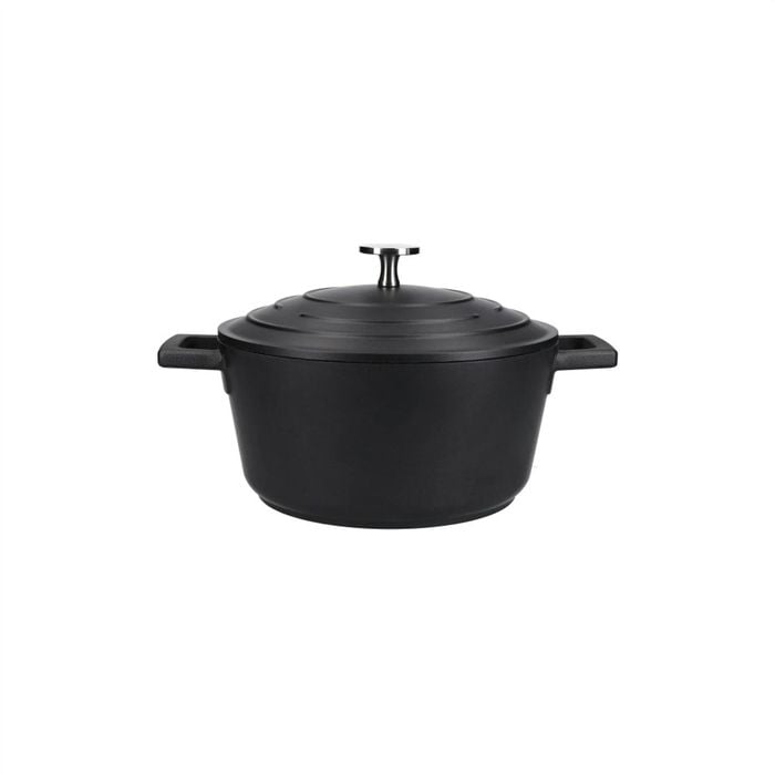 Mastercraft Casserole Dish Cast Aluminium 20cm Black