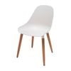 Mimosa White Sienna Plastic Dining Chair