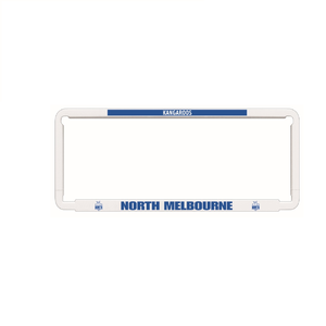 1x OFFICIAL AFL NORTH MELBOURNE Car Number Plate Frame Cover Surround
