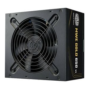 Cooler Master Mwe Gold 650 V3 80+ Gold 650w Atx 3.1 Power Supply Unit - Black [mpe-6502-acaag-3bau]