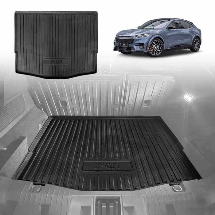 Boot Liner For Ford Mustang Mach-e 2023-onwards All Weather Heavy Duty Cargo Trunk Mat Luggage Tray