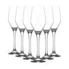 LAV Ella Glass Champagne Flutes - 230ml - Pack of 6