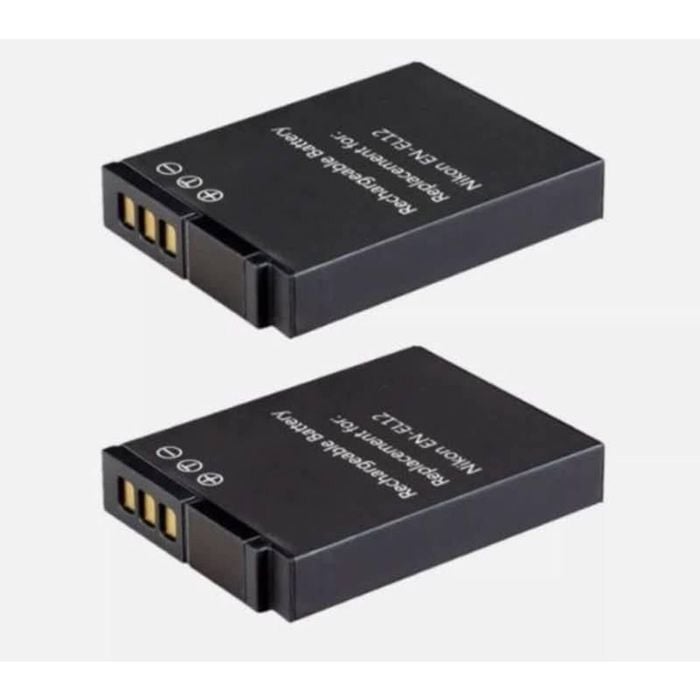2 Pack | En-el12 Battery Replacement For Nikon Coolpix A900 Aw100 Aw110 Aw110s Aw120