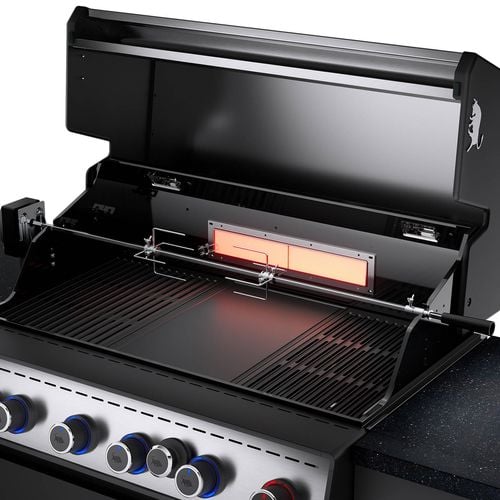 Matador 2554mm Black Titan II 6 Burner Gas BBQ Kitchen - Bunnings Australia