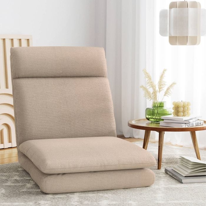 Artiss Floor Chair Lazy Sofa Beige
