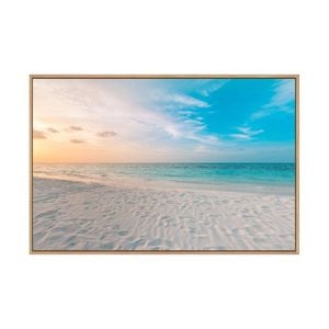 Artey | Morning sunRise - Framed Canvas - Natural Frame - 60 x 90cm