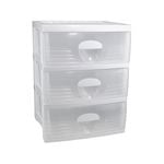 Taurus B2 White 3 Drawer Storage