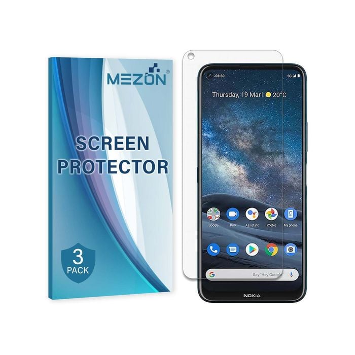 3 Pack MEZON Nokia 8.3 5G Ultra Clear Film Screen Protectors