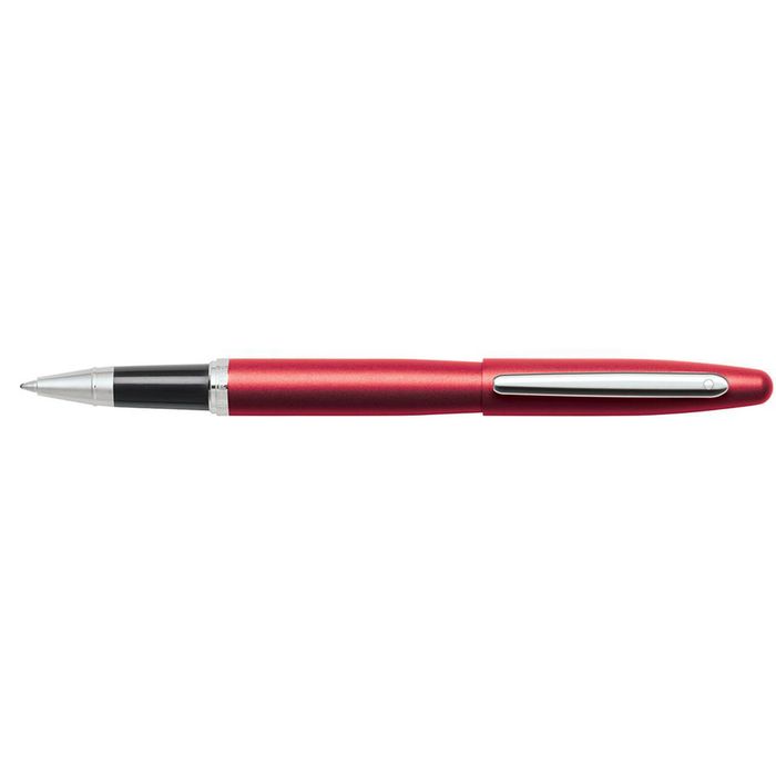 Sheaffer VFM Roller Ball Pen Gel Ink Writing Stationery Excessive Red/Nickel