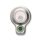 Lockly Satin Nickel Flex Touch Deadbolt Smart Lock with Fingerprint