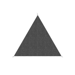 Coolaroo 3m Triangle Charcoal Ready-To-Hang Shade Sail