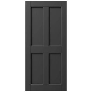 Strata 2040 x 820 x 41mm Aluminium Parkwood Entrance Door ALST4P