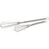 2pc Avanti 13/18cm Steel Plated Mini Whisks Egg Beater Cooking/Baking Utensil