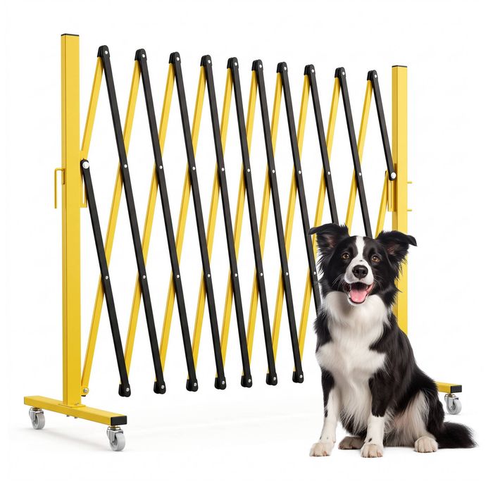 Advwin 3.3m Expandable Safety Barrier Barricade Gate Expanding Pet Barrier
