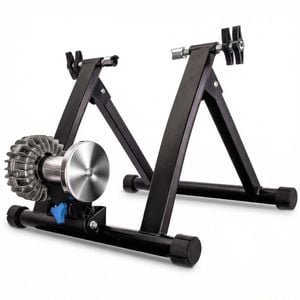 Fitnesslab Fluid Bike Trainer Stand | Indoor Bicycle Exerciser For 26-28" Wheels