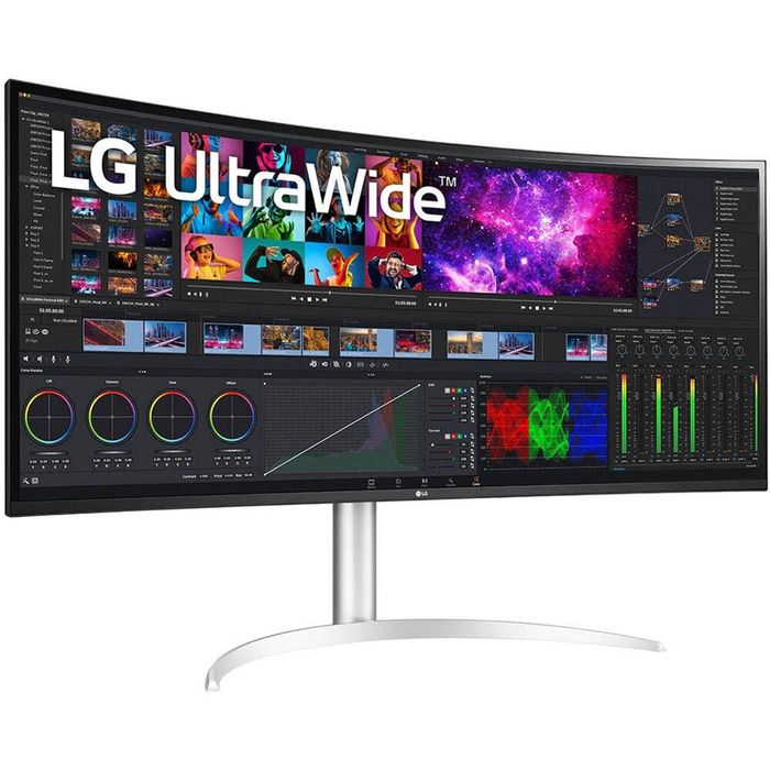 LG 39.7" Curved UltraWide 5K2K Nano IPS Monitor with Thunderbolt 4