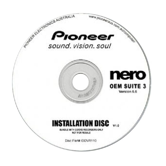 Pioneer Software Nero Suite 3 Oem Version 6.6 - Play Edit Burn & Share Blu-ray & 3d Contents