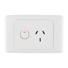 Deta 10 Amp White Single Powerpoint