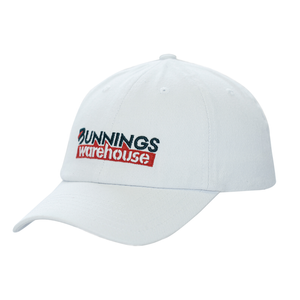 Bunnings White Denim Cap