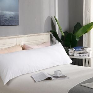 Fabric Fantastic 1000TC Premium Ultra Soft Body Pillowcase - White