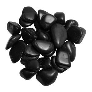 Tuscan Path 10kg 40-60mm Black High Polish Pebbles