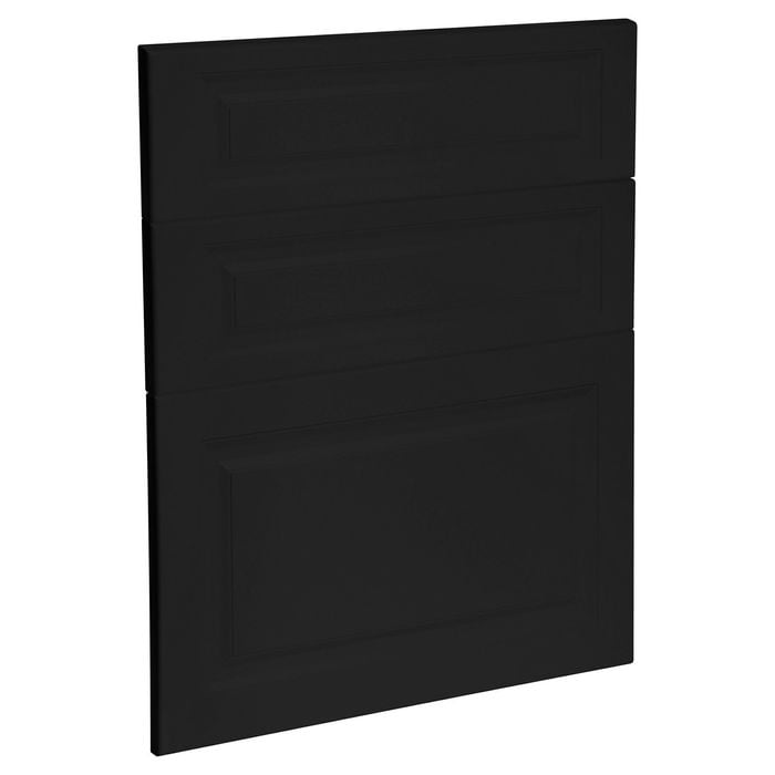 Kaboodle 600mm Black Olive Heritage 3 Drawer Panels