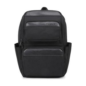 Tesla Aurora Backpack W/ Tablet Pocket & Lower Back Support Black 46x32x18cm