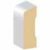 Hume 92 x 18mm 2.7m Moulding White MDF Primed Single Bevel