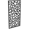 ProtectorAl 300-1200w x 1201-2400h Dark Charcoal/Gloss White Riverstone Unframed Composite Deco Panel