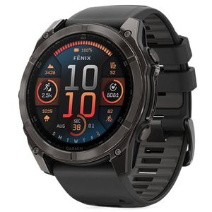 Garmin Fenix 8 Sapphire Watch - Carbon Grey 51mm