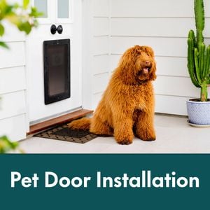 Pet Door - In-Screen or Timber Installation