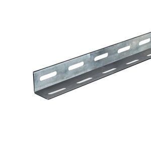 Metal Mate 38 x 38 x 1.8mm 3m Heavy Duty Galvanised Slotted Angle