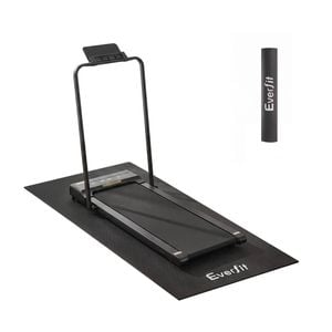 Everfit 1.5M Exercise Equipment Mat Treadmill Home Gym Black
