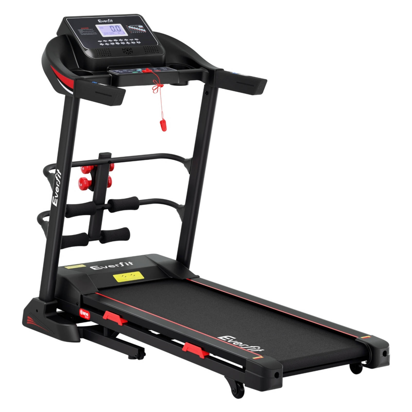 Everfit Treadmill Electric Home Gym Fitness Exercise Machine w Sit Up Bar 450mm Bunnings Australia