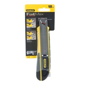 Stanley Fatmax Snap Off Knife With Rubber Grip 18mm