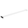 Flexi Storage Home Solutions White Adjustable Sliding Frame Hanging Rail 