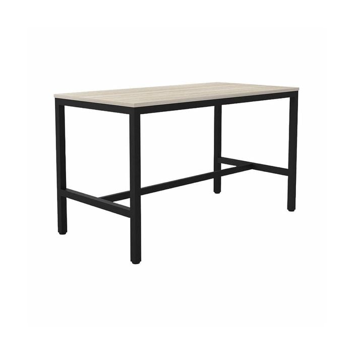 Olg Axis Bar Leaner Black Frame Nordic Maple Top L1800mm X W750mm