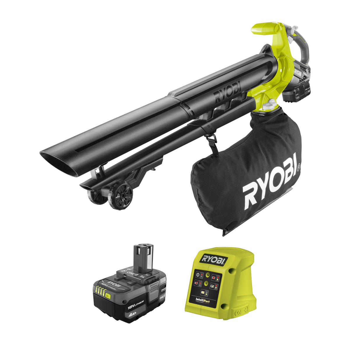Ryobi 18V ONE Vacuum Sweeper 4.0Ah Kit Bunnings Australia