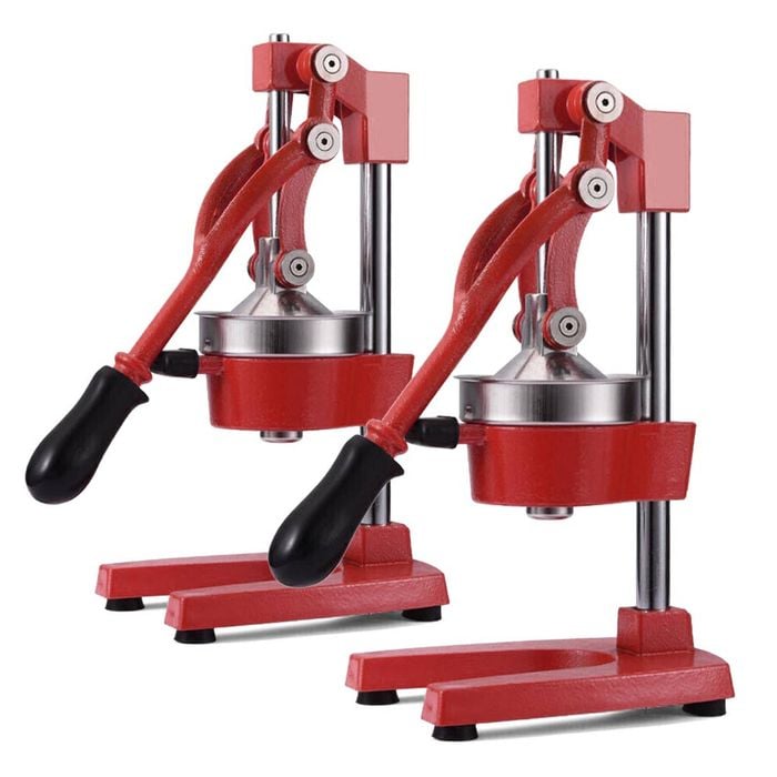 SOGA 2X Commercial Manual Juicers – Red