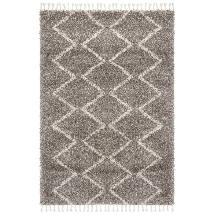 Rare 11 Silver 330x240cm - Extra Large Shaggy Indoor Floor Rug