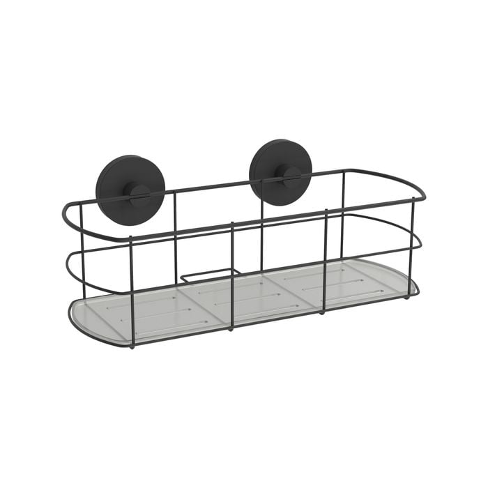 Fusion-Loc 16kg Large Matte Black Estate Shower Caddy  