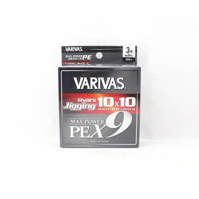 Varivas Avani Jigging Max Power 10 x 10 x9 Braid Fishing Line 300m 57lb