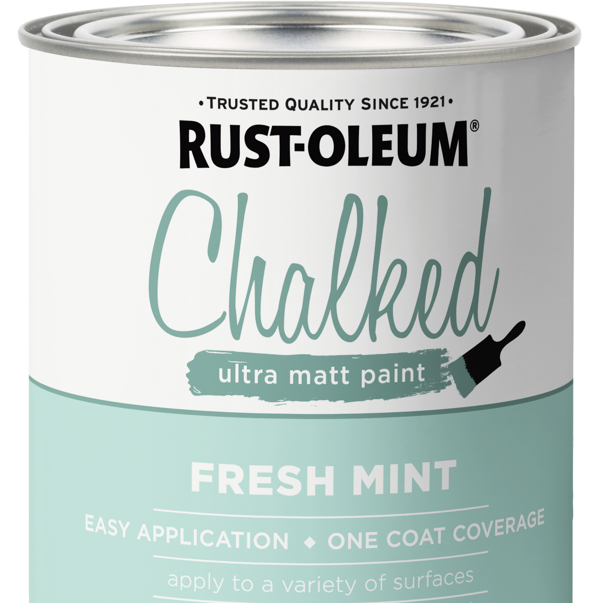 Rust-Oleum 887ml Aged Fresh Mint Ultra Matt Paint - Aged Fresh Mint ...