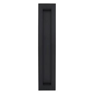 Gainsborough 250mm Matte Black Flush Pull