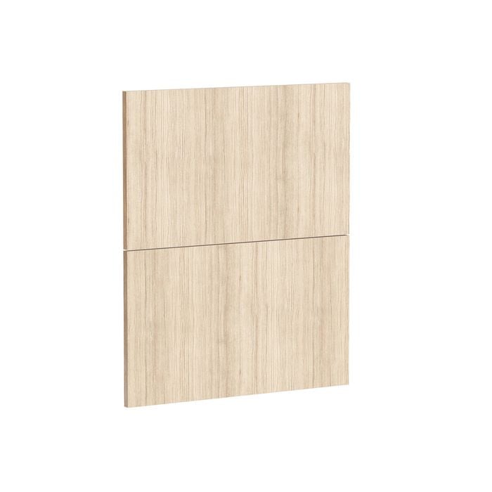 Kaboodle 600mm Almond Oak Modern 2 Drawer Panels
