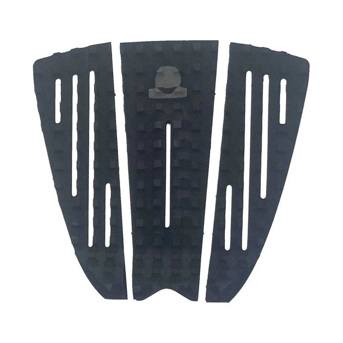 Summer vibes 3-Piece Surfboard Tail Pad / Deck Grip / Traction - Black