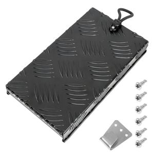 Truma Cowl Cover Black Universal Powder-Coated Aluminum External Flue Vent