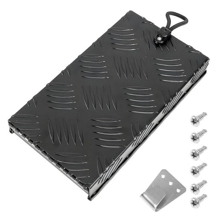 Truma Cowl Cover Black Universal Powder-Coated Aluminum External Flue Vent